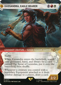 Kassandra, Eagle Bearer (Showcase) (Textured Foil) [Assassin's Creed]