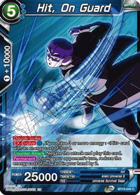 Hit, On Guard (BT15-045) [Saiyan Showdown] - POKÉ JEUX