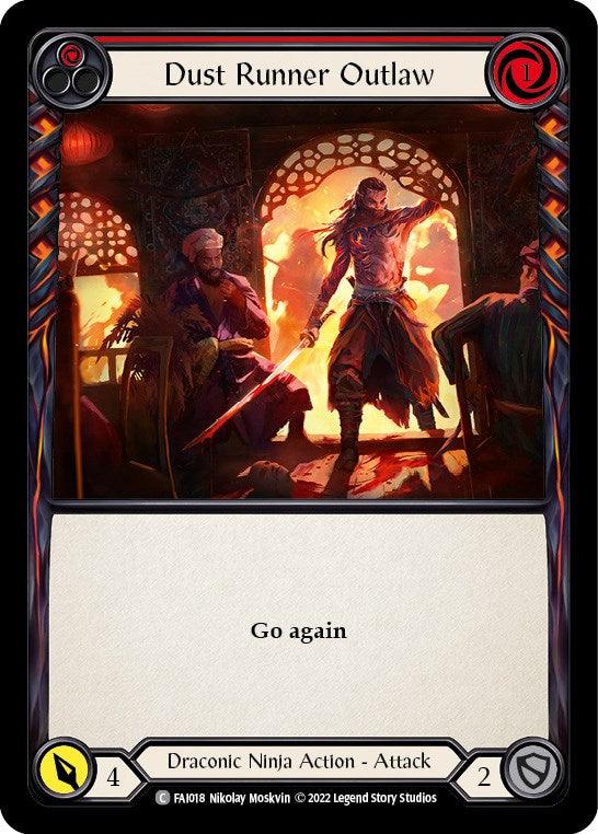 Dust Runner Outlaw (Red) [FAI018] (Uprising Fai Blitz Deck) - POKÉ JEUX
