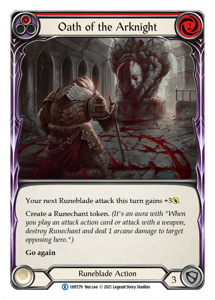 Oath of the Arknight (Red) [1HP279] (History Pack 1) - POKÉ JEUX