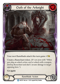 Oath of the Arknight (Red) [1HP279] (History Pack 1) - POKÉ JEUX