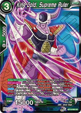 King Cold, Supreme Ruler (Uncommon) (BT13-082) [Supreme Rivalry] - POKÉ JEUX