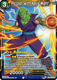 Piccolo, with Nail's Might (BT17-090) [Ultimate Squad Prerelease Promos] - POKÉ JEUX