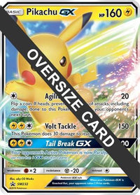 Pikachu GX SM232 (SM232) - Jumbo Cards Holofoil