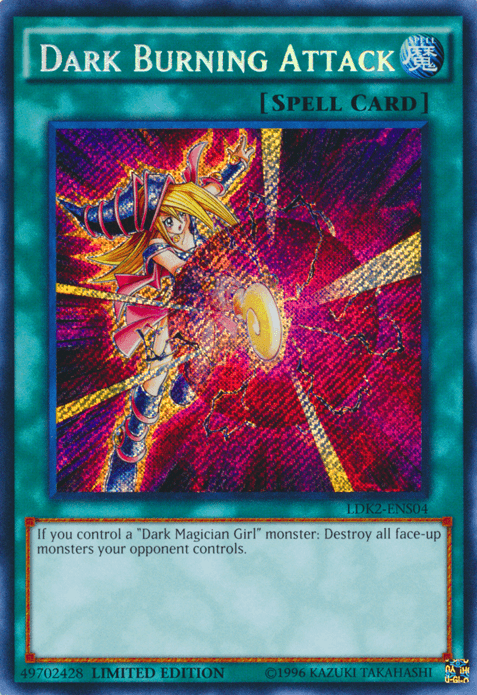 Dark Burning Attack [LDK2-ENS04] Secret Rare - POKÉ JEUX
