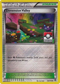 Dimension Valley (93/119) (Promo de la Ligue) [XY : Forces fantômes] 