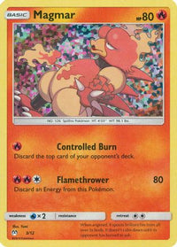 Magmar (3/12)  - McDonalds Promos 2019 Holofoil