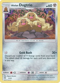 Alolan Dugtrio (11/12) [Promos McDonald's : Collection 2019] 