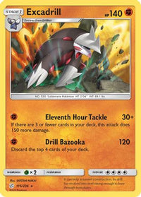 Excadrill (115/236)  - SM  Cosmic Eclipse Holofoil