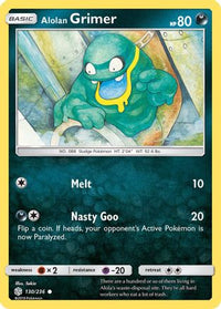 Alolan Grimer (130/236) [Soleil et Lune : Éclipse cosmique] 