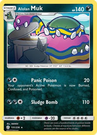 Alolan Muk (131/236) - SM  Cosmic Eclipse