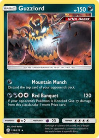 Guzzlord (136/236)  - SM  Cosmic Eclipse Holofoil