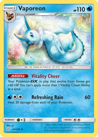 Vaporeon (42/236) - SM  Cosmic Eclipse