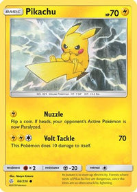 Pikachu (66/236) [Soleil et Lune : Éclipse Cosmique] 