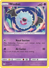 Woobat (87/236) - SM  Cosmic Eclipse