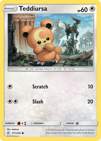 Teddiursa (171/236) - SM  Cosmic Eclipse