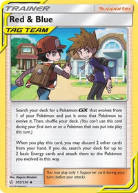 Red & Blue (202/236)  - SM  Cosmic Eclipse