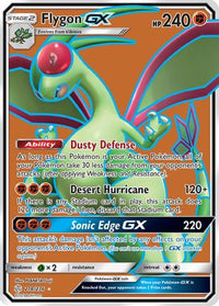 Flygon GX (Full Art) (218/236)  - SM  Cosmic Eclipse Holofoil