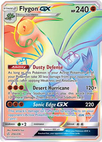 Flygon GX (Secret) (256/236) - SM  Cosmic Eclipse Holofoil