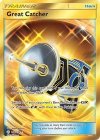 Great Catcher (Secret) (264/236)  - SM  Cosmic Eclipse Holofoil