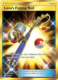 Lana's Fishing Rod (Secret) (266/236)  - SM  Cosmic Eclipse Holofoil