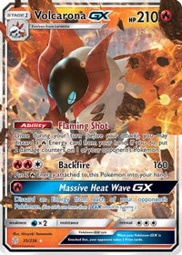 Volcarona GX (35/236)  - SM  Cosmic Eclipse Holofoil