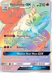 Volcarona GX (Secret) (252/236) - SM  Cosmic Eclipse Holofoil
