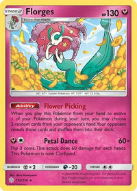 Florges (152/236) - SM  Cosmic Eclipse Holofoil