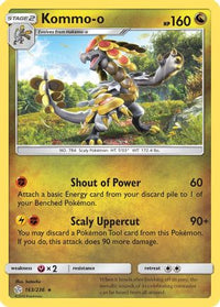 Kommo-o (163/236)  - SM  Cosmic Eclipse Holofoil
