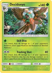 Decidueye (20/236)  - SM  Cosmic Eclipse Holofoil