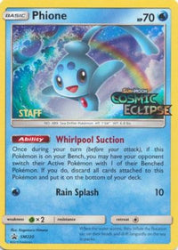 Phione SM220 (Prerelease) [Staff] (SM220) - SM Promos Holofoil