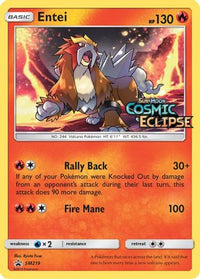 Entei (SM219) [Soleil et Lune : Promos Black Star] 