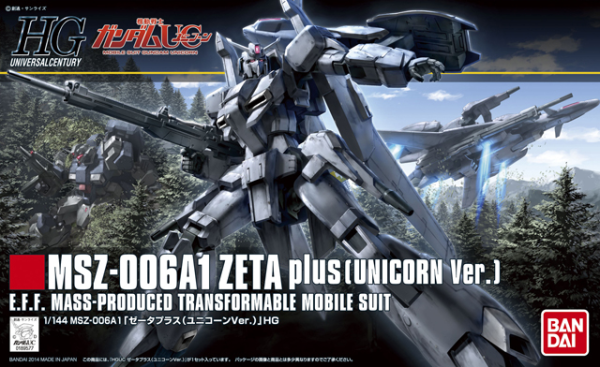 1/144 HGUC ZETA PLUS (UNICORN Ver.) (Pre-Order)