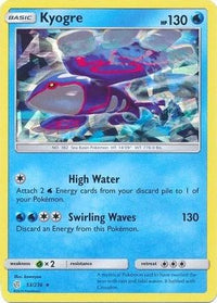 Kyogre (Cracked Ice Holo) (53/236)  - Deck Exclusives Holofoil