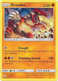 Groudon (Cracked Ice Holo) (113/236)  - Deck Exclusives Holofoil