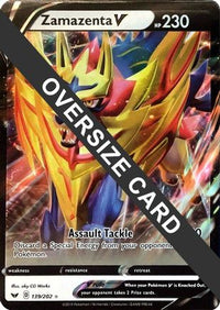 Zamazenta V (139/202)  - Jumbo Cards Holofoil