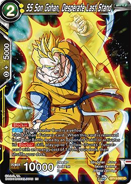 SS Son Gohan, Desperate Last Stand (Common) (BT13-097) [Supreme Rivalry] - POKÉ JEUX