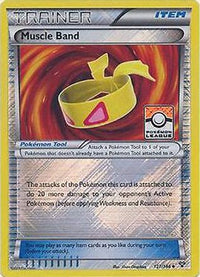 Muscle Band - (Pokemon League) (121/146)  - League & Championship Cards Reverse Holofoil