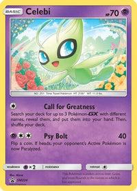 Celebi (SM224) [Soleil et Lune : Promos Black Star] 