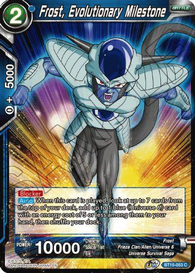 Frost, Evolutionary Milestone (BT15-053) [Saiyan Showdown] - POKÉ JEUX