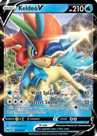 Keldeo V (53/202) - SWSH01 Sword & Shield Base Set Holofoil