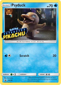 Psyduck SM199 (Detective Pikachu Stamped) (SM199) - SM Promos Holofoil