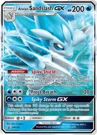 Alolan Sandslash GX (SM236) [Soleil et Lune : Promos Black Star] 