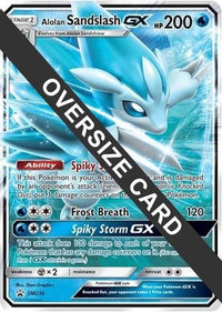 Alolan Sandslash GX (SM236) (carte Jumbo) [Soleil et Lune : Black Star Promos] 
