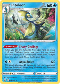 Inteleon () 2022 (Rikuto Ohashi) (58) - World Championship Decks