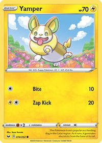 Yamper () (74/202) - SWSH01 Sword & Shield Base Set