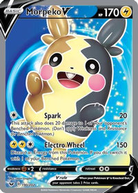 Morpeko V (Full Art) (190/202) - SWSH01 Sword & Shield Base Set Holofoil