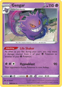Gengar (85/202)  - SWSH01 Sword & Shield Base Set Holofoil