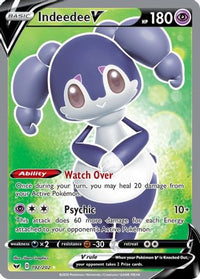 Indeedee V (Full Art) (192/202)  - SWSH01 Sword & Shield Base Set Holofoil