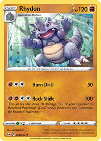 Rhydon (98/202) - SWSH01 Sword & Shield Base Set